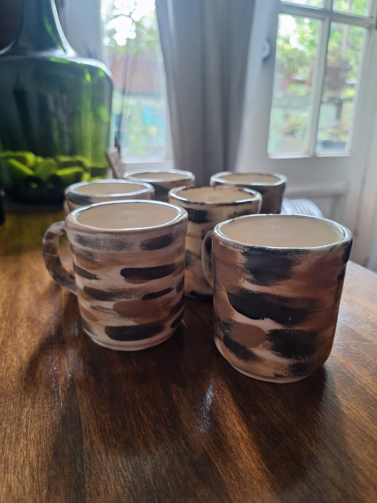 Juego de tazas artesanales para café (Set x 6)